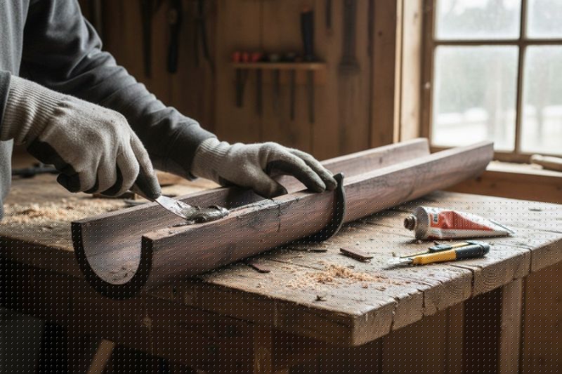 Half Round Gutter Repair