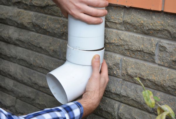 Drainage Downspout Repair in Huntsville