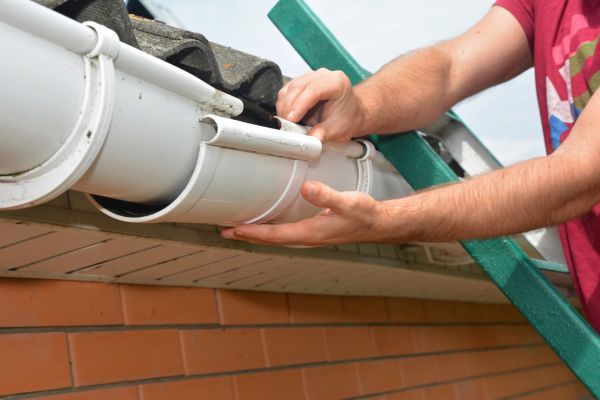 Large Gutter Repair in Huntsville