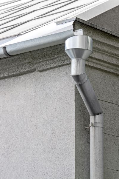 Galvanized Gutter Installation in Huntsville