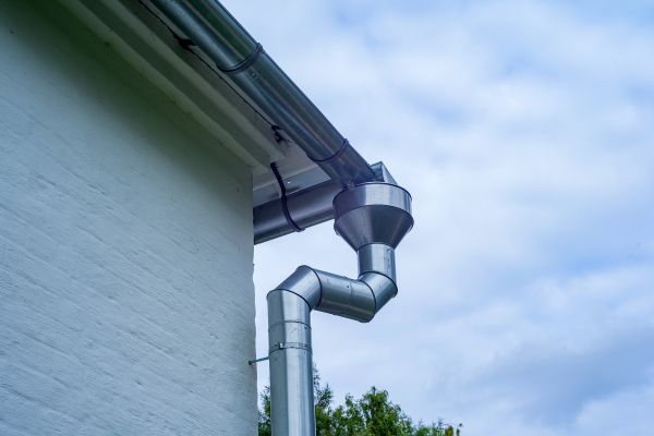 Metal Downspout Replacement in Huntsville