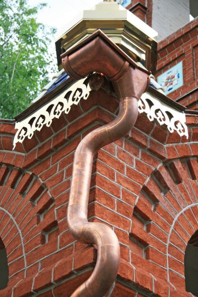Church Downspout Installation in Huntsville